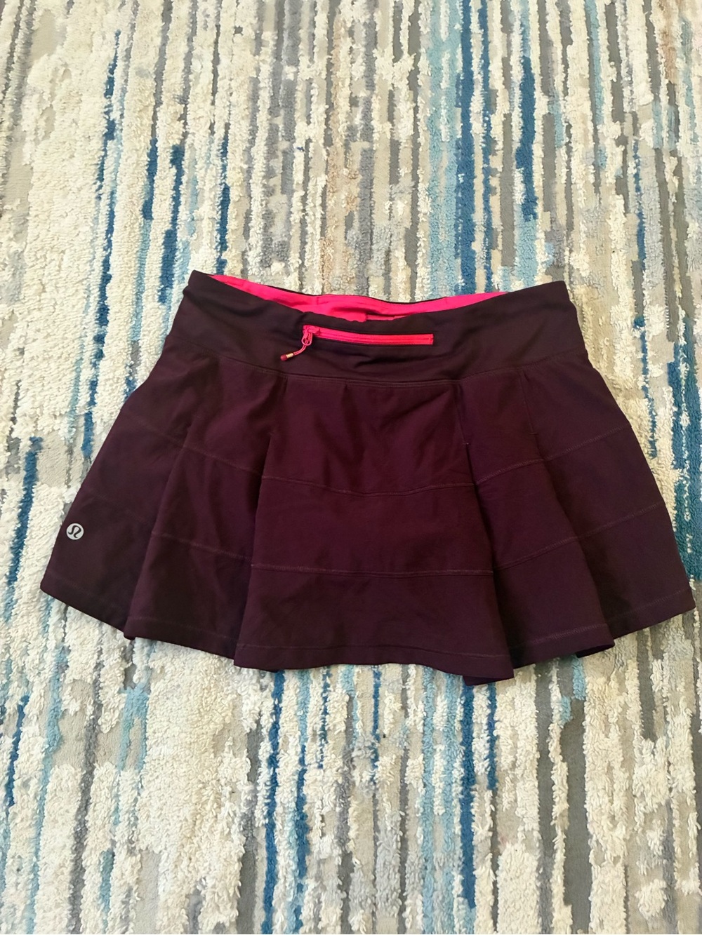 Lululemon Skort Womens 4 Browm Athletic Gym & Running Casual